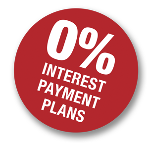 Interest free instalments over 3 or 4 months